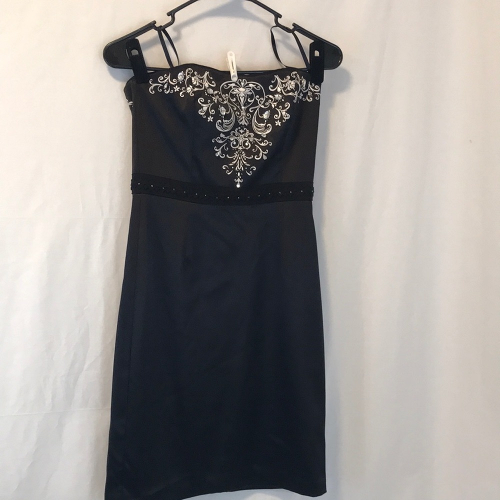 White House Black Market strapless cocktail dress